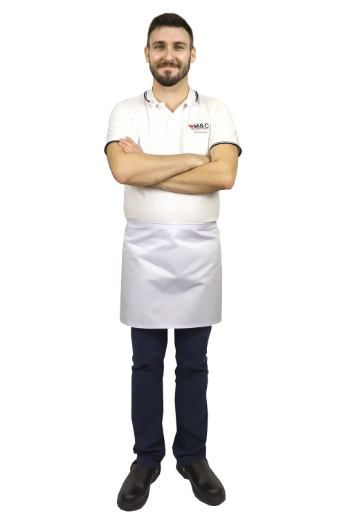 Serviette de serveur blanche 40 cm