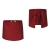 Tablier de cuisine bordeaux 40 cm