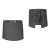 Tablier de cuisine gris 40 cm