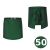 Tablier de barman long vert 50 cm