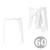 Tablier de serveur de cuisine 60 cm