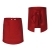 Tablier de serveur rouge 60 cm de long