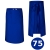Tablier de barman bleu de 75 cm