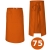 Tablier de cuisine long pour serveur en couleur orange.