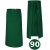 Tablier de cuisine serveur barman 90 cm de long