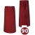 Tablier de cuisine bordeaux 90 cm