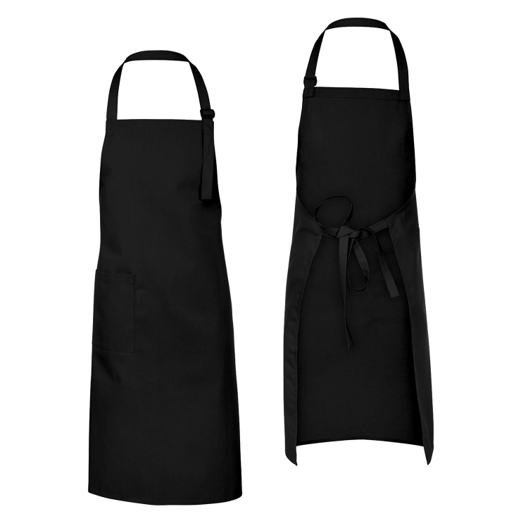 Tablier de serveur avec boucle réglable noir
