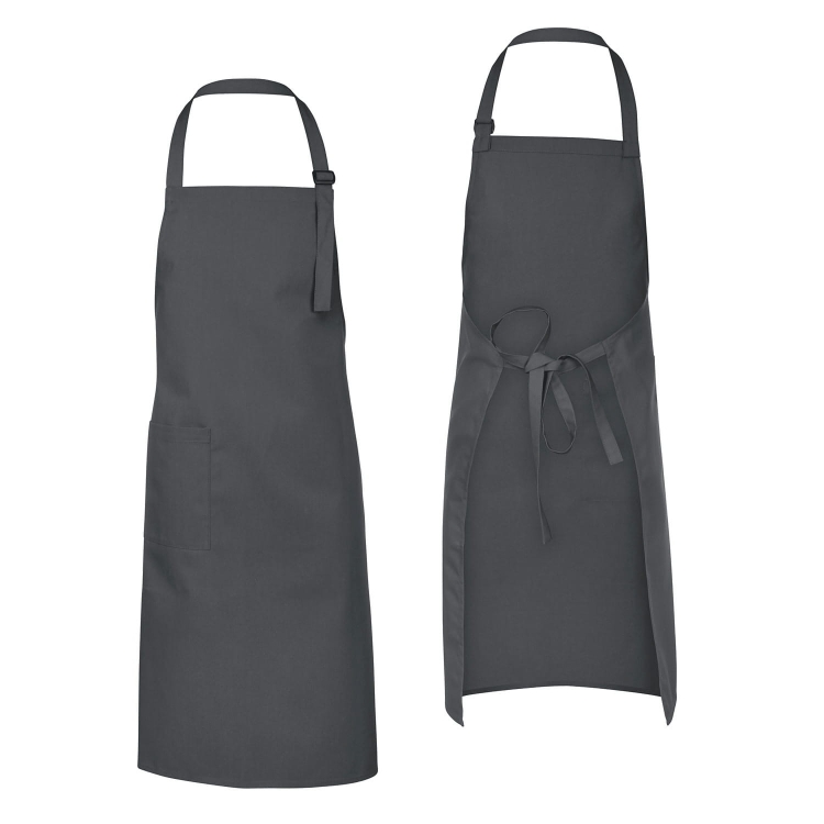 Tablier de serveur avec boucle réglable, longueur 90 cm.