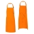 Tablier de serveur orange avec boucle réglable