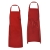 Tablier de serveur avec boucle réglable, rouge