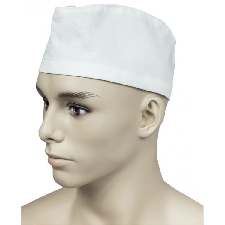 Casquette 100% coton de couleur blanche