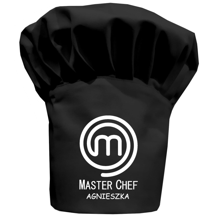 Toque de chef Master Chef avec votre inscription