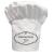 Toque de chef avec le nom de votre restaurant