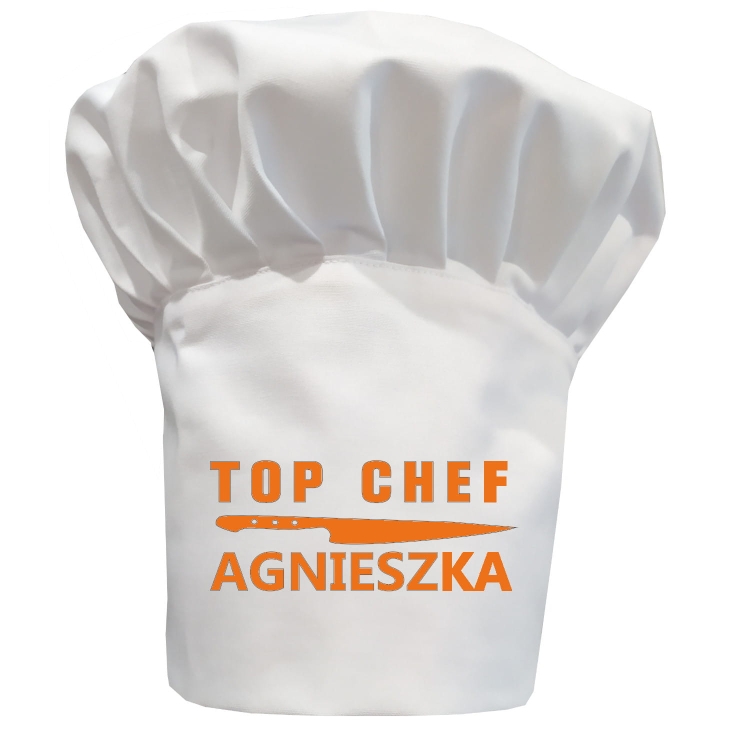Votre nom sur la toque de chef TOP CHEF
