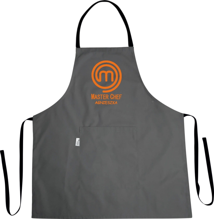 Tablier de cuisine avec prénom et MASTER CHEF