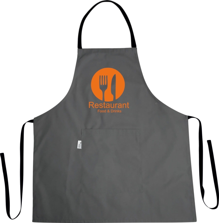 Tablier imprimé Restaurant Food & Drinks pour la cuisine