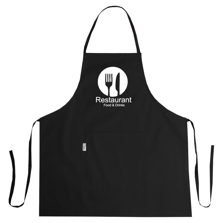 Tablier de cuisine avec impression Restaurant Food & Drinks