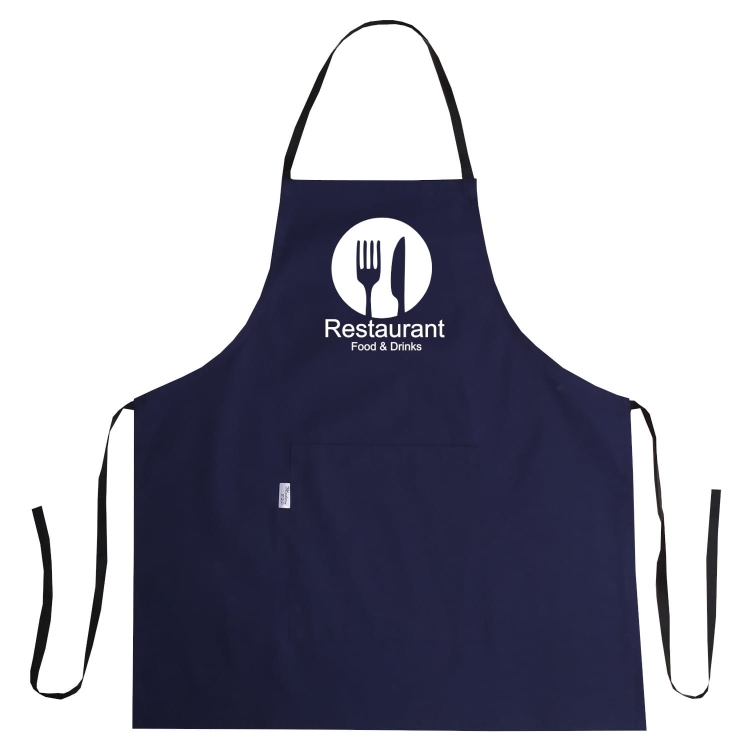 Tablier imprimé Restaurant Food & Drinks pour la cuisine