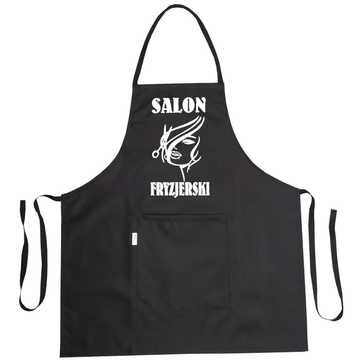 Tablier de coiffure imperméable avec graphique 'Salon de coiffure'