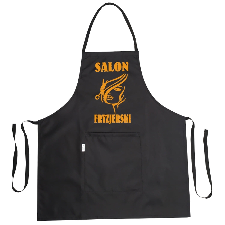 Tablier de coiffeur avec graphique 'Salon de coiffure' imperméable