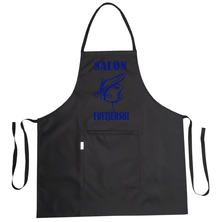 Tablier de coiffure imperméable avec graphisme 'Salon de coiffure'