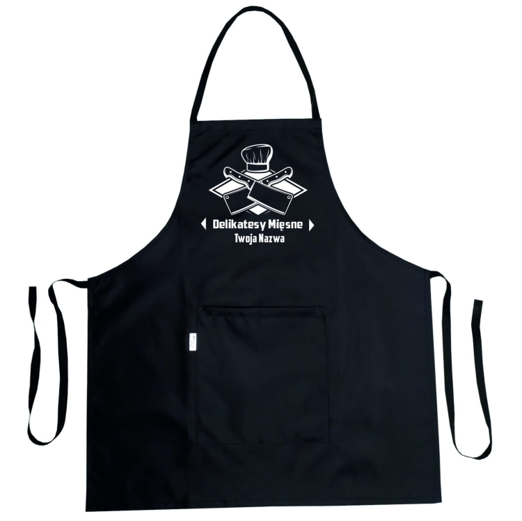 Tablier imperméable avec graphique 'Charcuterie'