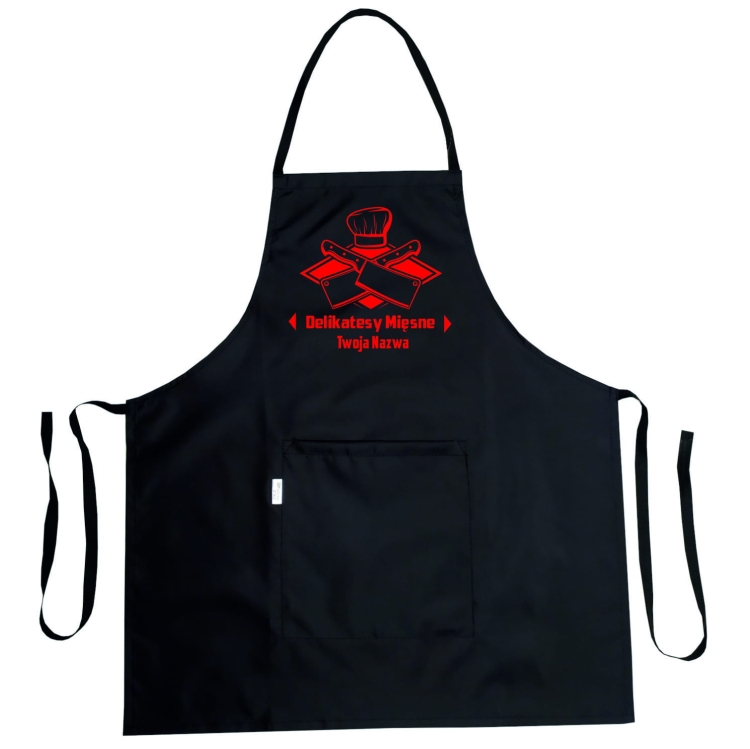 Tablier imperméable avec graphique 'Charcuterie'