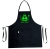 Tablier de cuisine avec graphique 'Grill Menu' imperméable.
