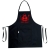 Tablier imperméable avec le graphisme 'Grill Menu' pour chef.