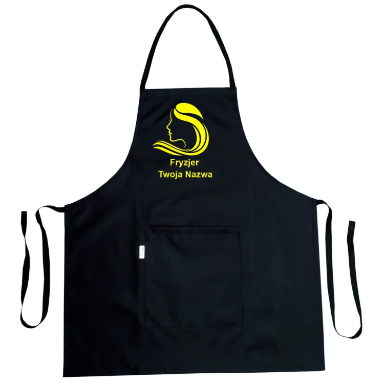 Tablier de coiffure imperméable avec graphique