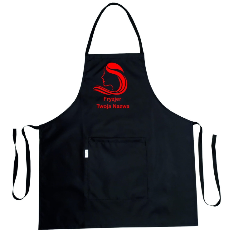 Tablier de coiffeur avec graphique 'Golden Barber'
