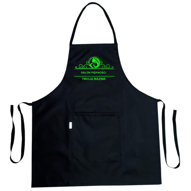 Tablier de coiffure avec graphique 'Salon de beauté' imperméable