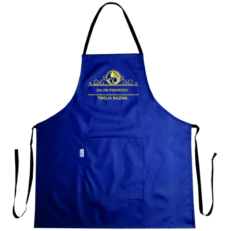 Tablier de coiffure imperméable avec graphique 'Salon de Beauté'