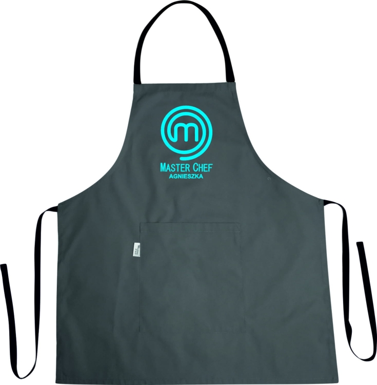 Tablier MASTER CHEF avec prénom et nom de famille.