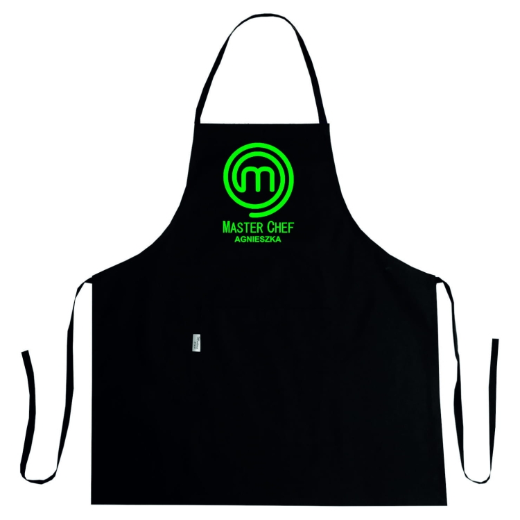 TABLIER MASTER CHEF avec impression du prénom et nom.