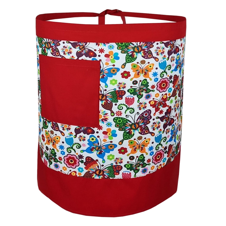 Tablier de chef serveur avec des motifs folkloriques W1