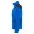 Inserts noirs dans le sweat à capuche bleu roi.