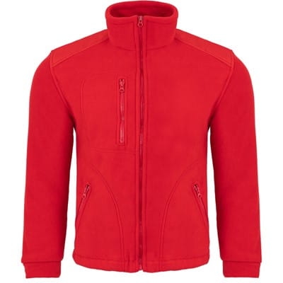 Sweat en polaire rouge