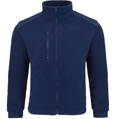 Sweat en polaire bleu marine