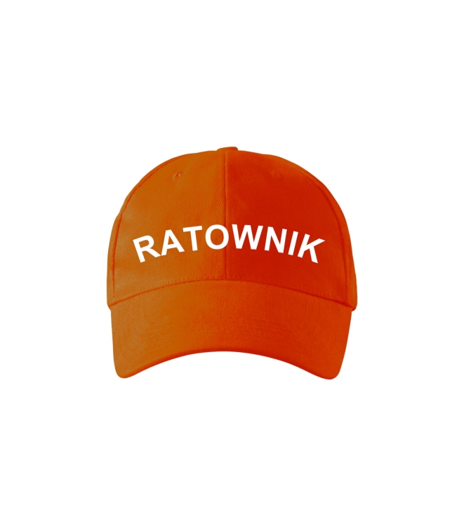 Casquette de sauvetage orange