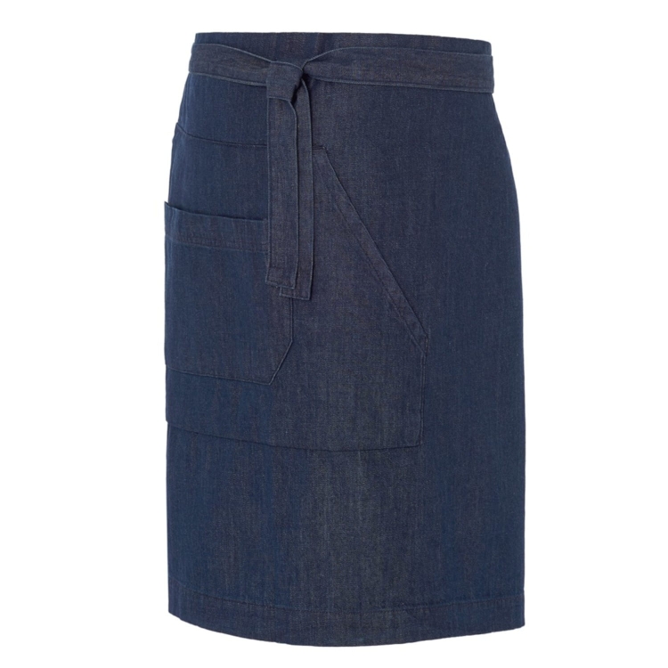 Tablier de barman 50 cm en jean.