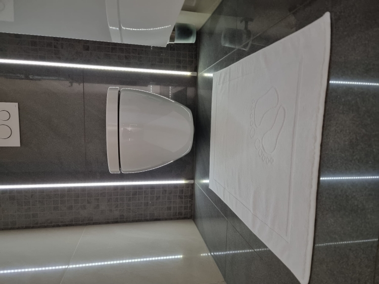 Tapis de bain 50x70 en 100% coton.