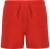 Shorts de bain rouges SPLASH