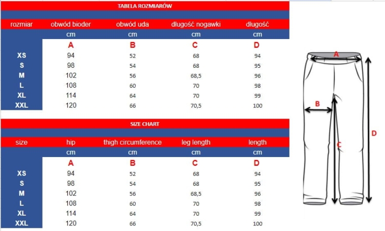 Damski komplet w kolorowe wzory medyczny