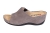 Szare klapki medyczne skórzane anatomiczne