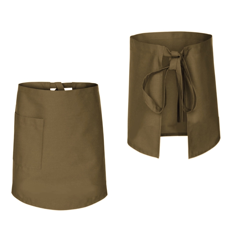 Zapaska kucharska beżowa o długości 60cm