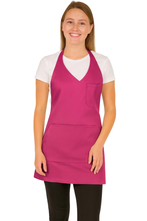 Fartuszek kelnerski w kolorze różowym BISTRO