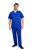 Pantalons médicaux CLINIC pour hommes en bleu roi.
