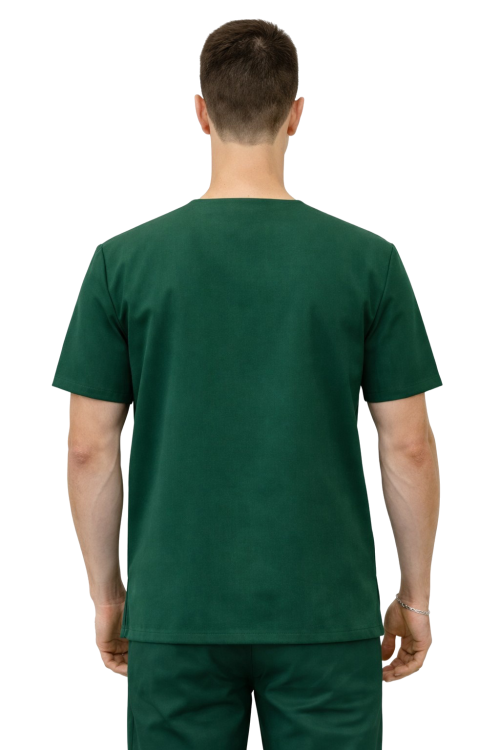 Zielona butelka bluza medyczna męska