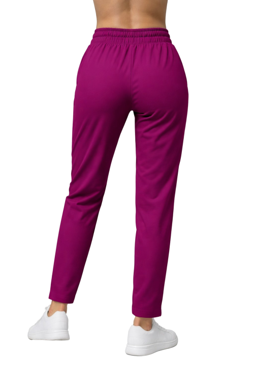 Spodnie medyczne BASIC PREMIUM w kolorze purpurowym.png